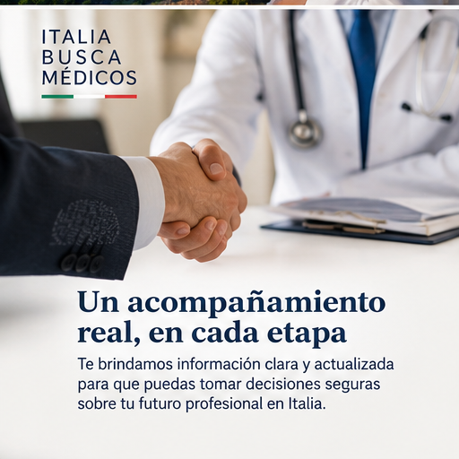 Un acompañamiento real en cada etapa del proyecto profesional en Italia