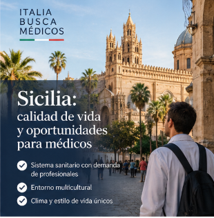 Sicilia, calidad de vida y oportunidades para médicos